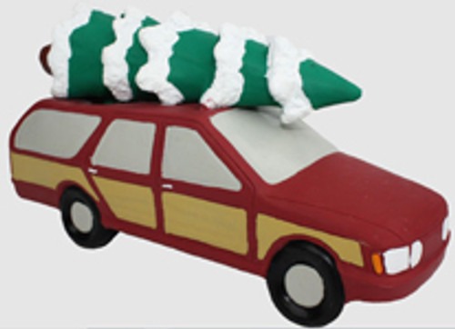 Multi-Pet Station Wagon With Tree Toy