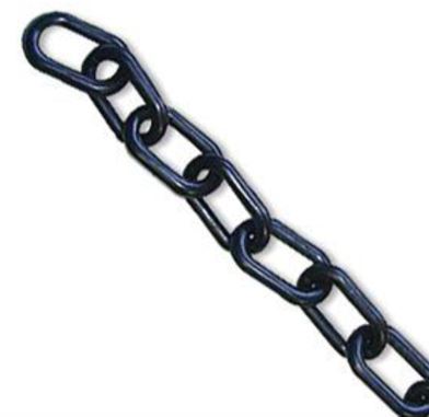 Neck Chain Poly 40" Blk