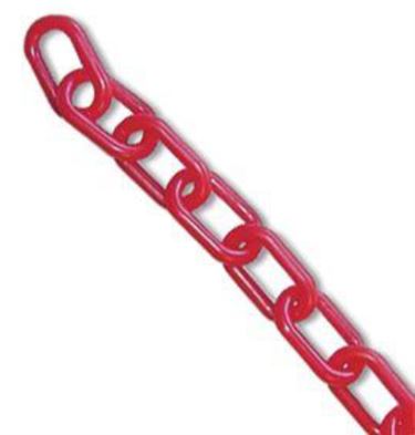 Neck Chain Poly 40" Red