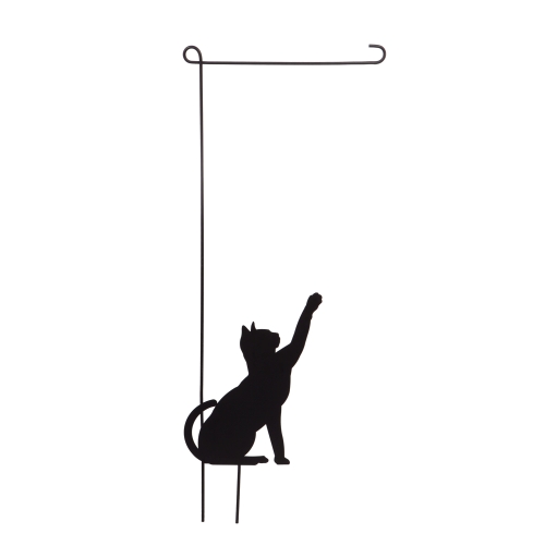 Garden Flag Stand Dog Or Cat