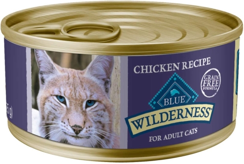 5.5Oz Blue Buffalo Wilderness Grain Free Chicken Cat