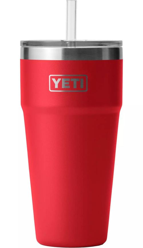 Yeti Straw Cup 30oz Rescue Red