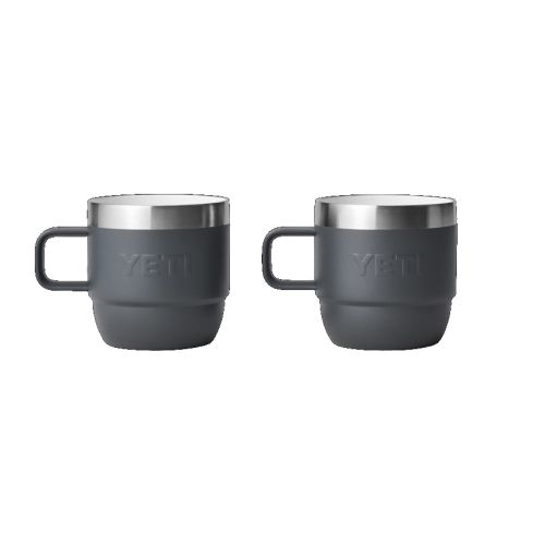 Yeti Mug 6oz 2pk Charcoal