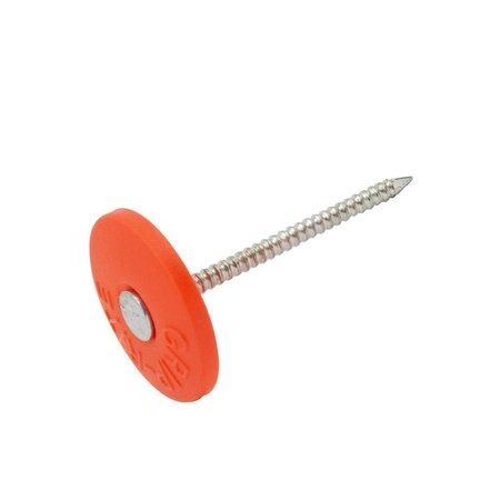 2 1/2" Pls Rnd Cap Nail1lb