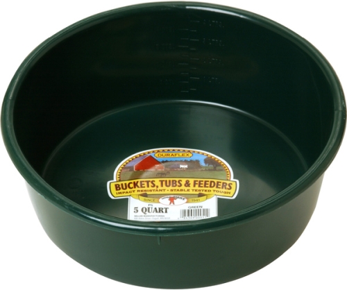 Feed Pan 5Qt Green