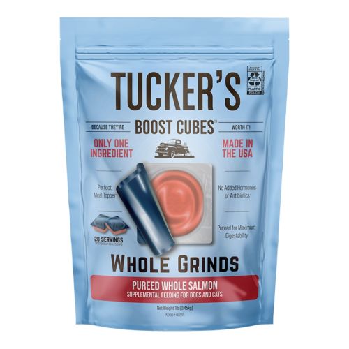 Tuckers Boost Cube Whole Grinds Salmon 1Lb