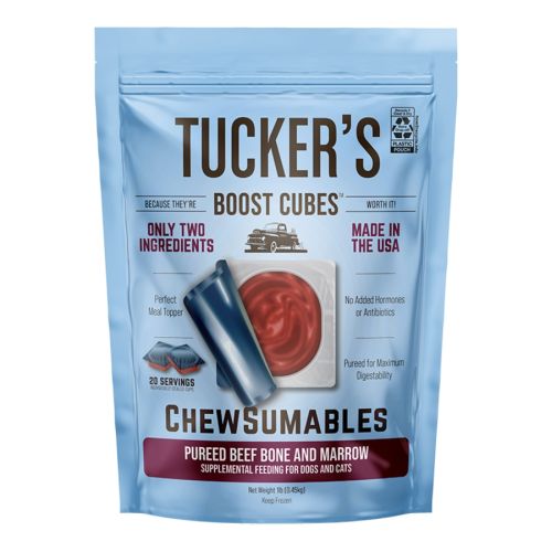 Tuckers Boost Cube Chewsumables Beef Bone & Marrow 1Lb