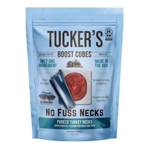 Tuckers Boost Cube No Fuss Pureed Turkey Necks 1Lb