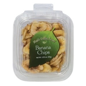 Maple Valley Banana Chips 3.2 Oz