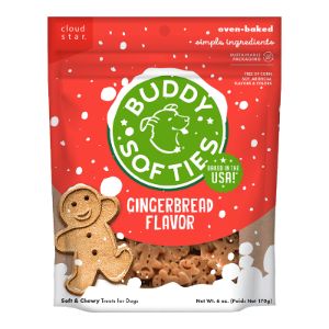 Buddy Softies Gingerbread Dog Treats 6oz