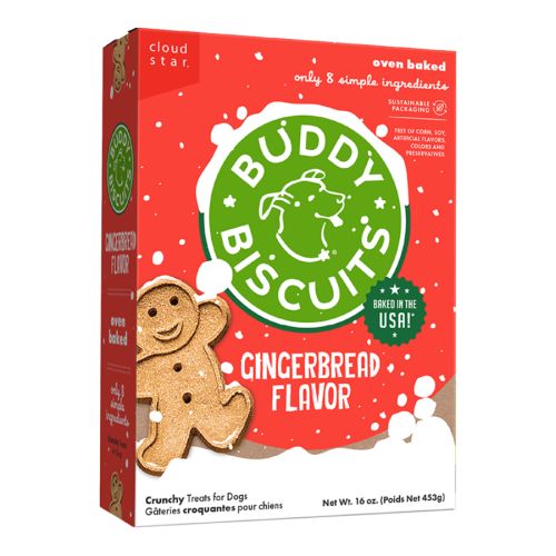 Buddy Biscuits Gingerbread Treats 16oz