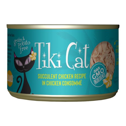 6oz Tiki Cat Chicken Consomme Luau