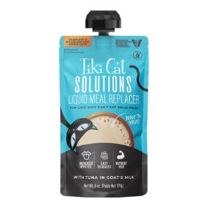 Tiki Cat Solutions Liquid Meal Replacement Tuna & Goat Milk 6oz