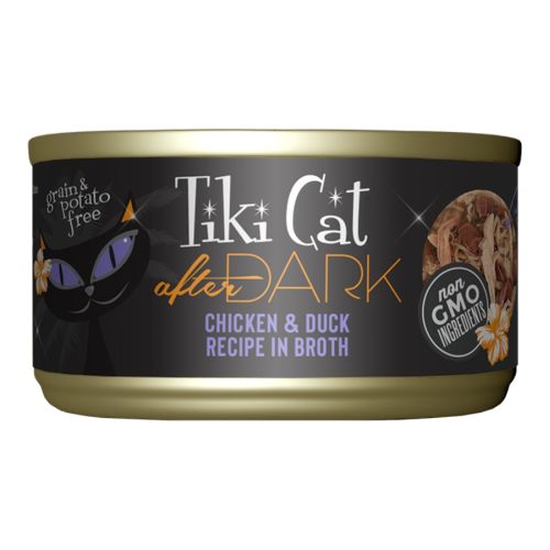 2.8oz Tiki Cat After Dark Chicken & Duck