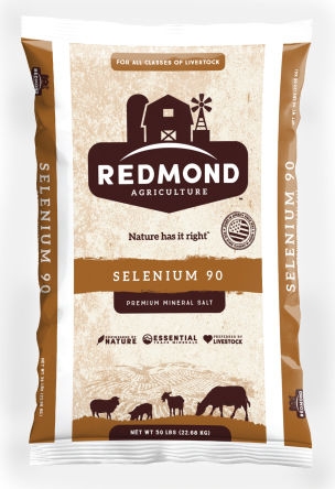 Redmond Loose Salt with Selenium 90 50lb