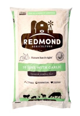 Redmond Loose Salt Garlic 50lb