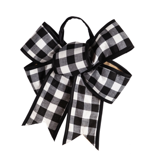 Bow Buffalo Check Blk Wht