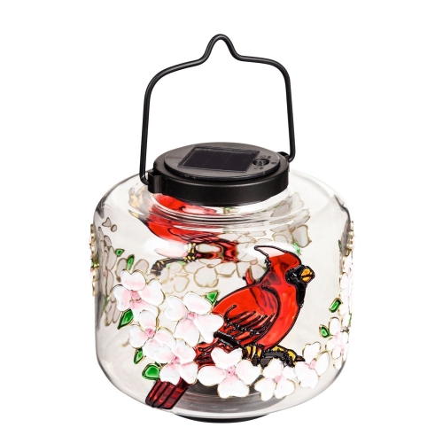 Solar Lantern Cardinal Dogwood