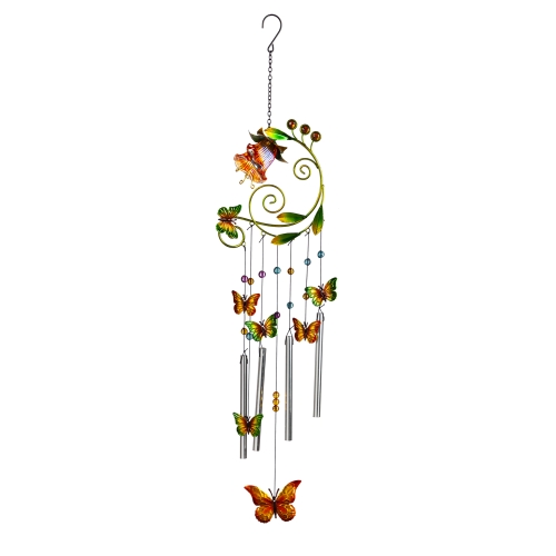 Windchime Flowers & Butterflies