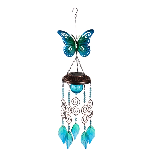 Solar Windchime Butterfly