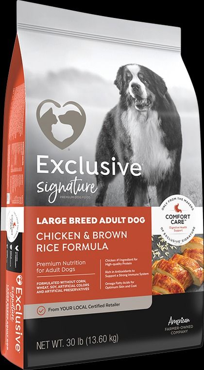 Exclusive Signature Large Breed Adult Dog Chicken 30lb