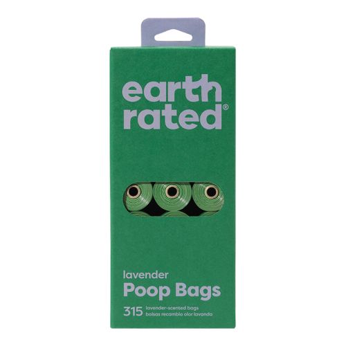 Earth Rated Poop Bags Lavender 21 Rolls 315Ct