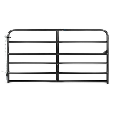 Tube Gate 1-3/4in Black 8ft