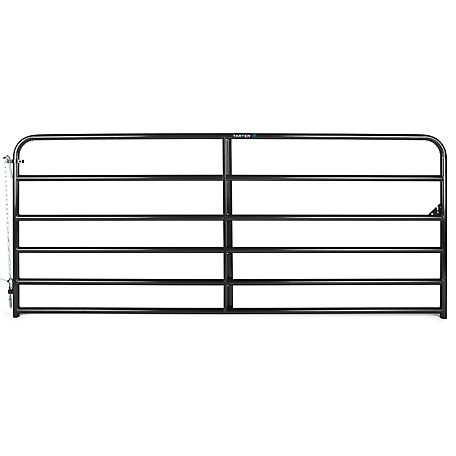 Tube Gate 1-3/4in Black 10ft