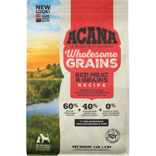 Acana Wholesome Grains Red Meat 4lb