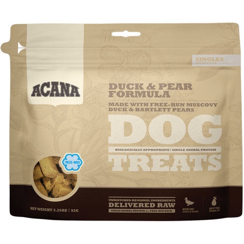 Acana Freeze Dried Duck & Pear Treat 3.25oz