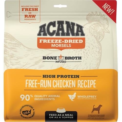 8Oz Acana Freeze Dried Grain Free Chicken Morsels