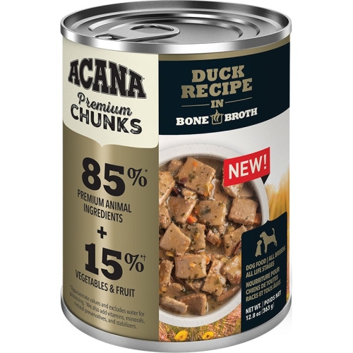 12.8oz Acana Grain Free Duck