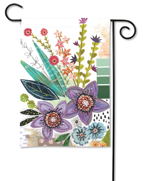 Garden Flag Spring Snippets