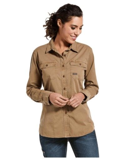 WMS Rbar Twill Wrk Shir