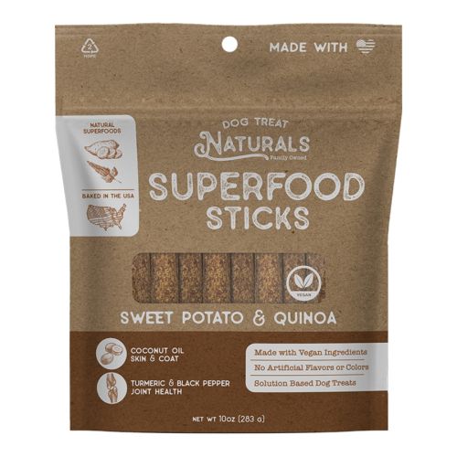 Dog Treat Naturals Sweet Potato & Quinoa Stick 10oz