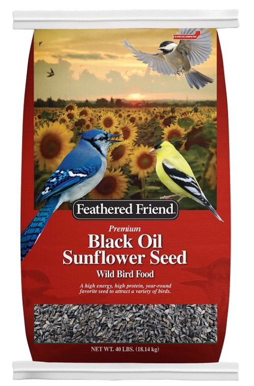 Feathered Friend Black Oil Sunflower Seed 40lb