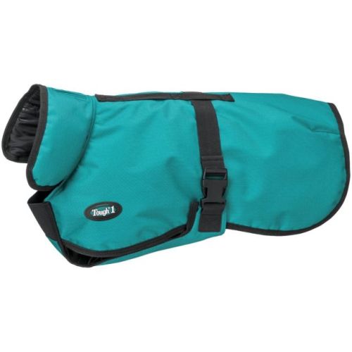Dog Jacket 600D Turquoise Deluxe Small