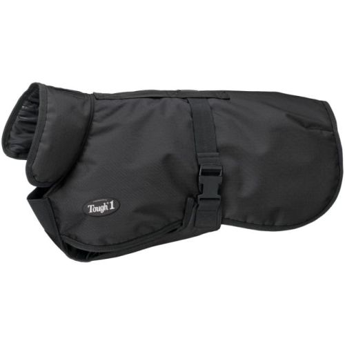 Dog Jacket 600D Black Deluxe Small