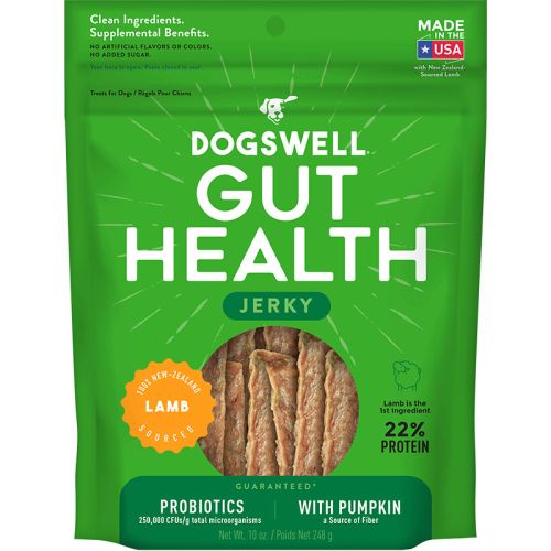 Dogswell Gut Health Lamb Jerky 10oz