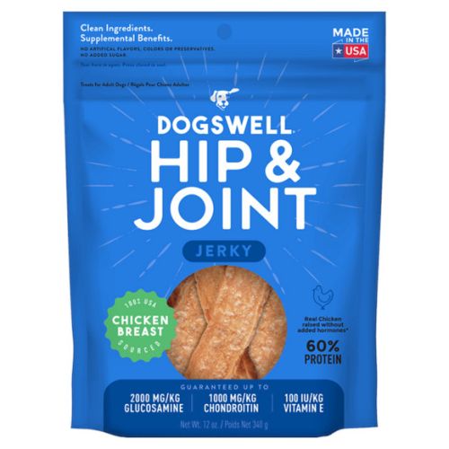 Dogswell Hip & Joint Chicken Jerky 12Oz