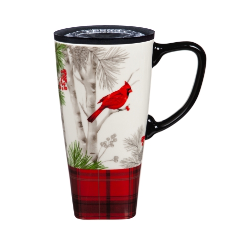 Travel Mug 17oz Xmas Card