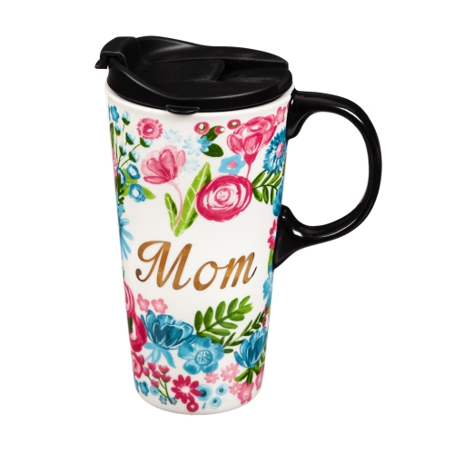 Travel Mug 17oz Mom Metallic