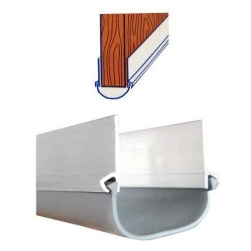 Door Sweep Universal Bottom Wh