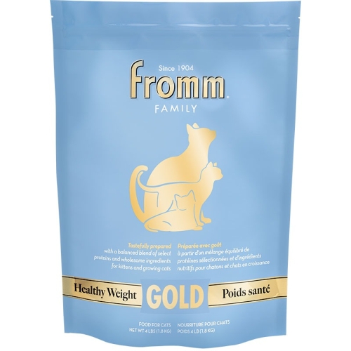 4lb Fromm Gold Healthy Weight Adult Cat