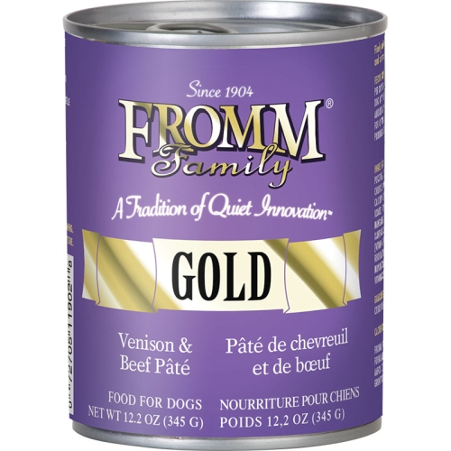 12.2Oz Fromm Gold Venison & Beef Pate