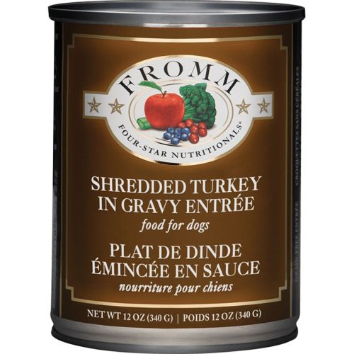 12oz Fromm Four Star Shredded Turkey in Gravy Entree