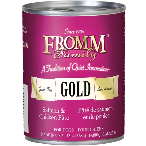 12.2Oz Fromm Gold Salmon & Chicken Pate