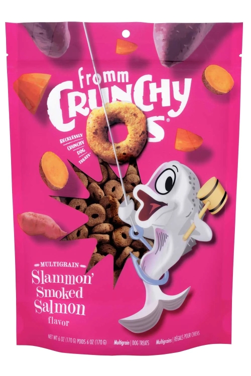 Fromm Crunchy O's Slammon Smoked Salmon 26oz