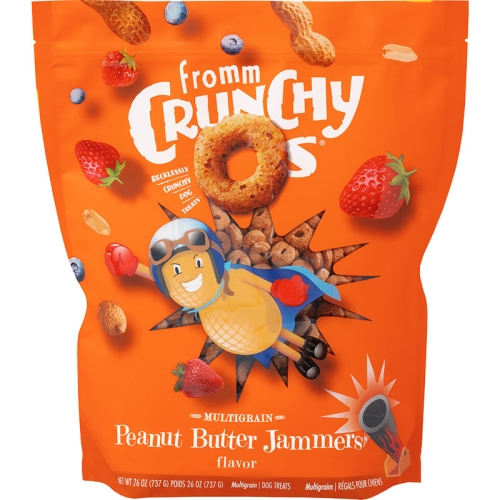 Fromm Crunchy O's Peanut Butter Jammers 26oz