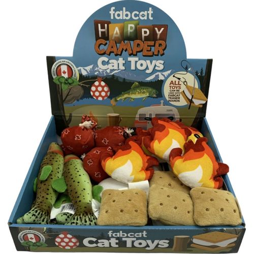 Fabcat Bulk Toy Happy Camper